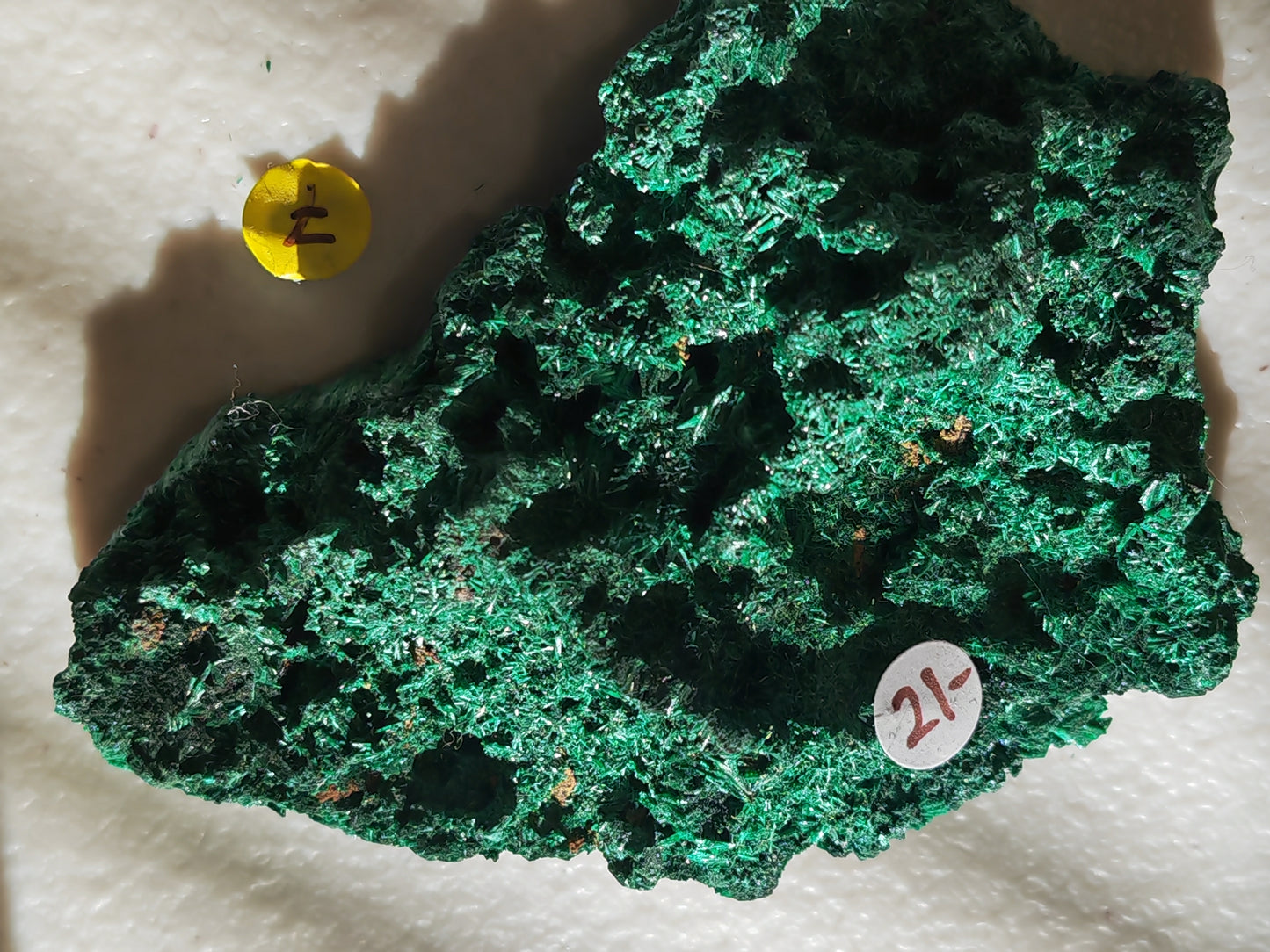 Malachite - Fibrous or Velvet Malachite | Crystal of Transformation, Protection & Heart Healing