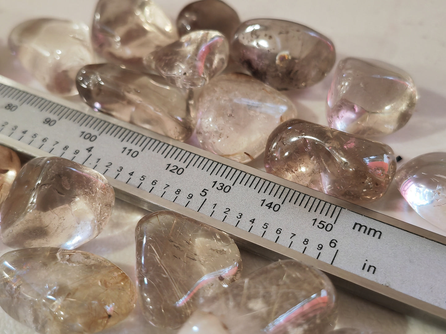 Smoky (Smokey) Quartz - Tumblestone A Grade - BRAZIL