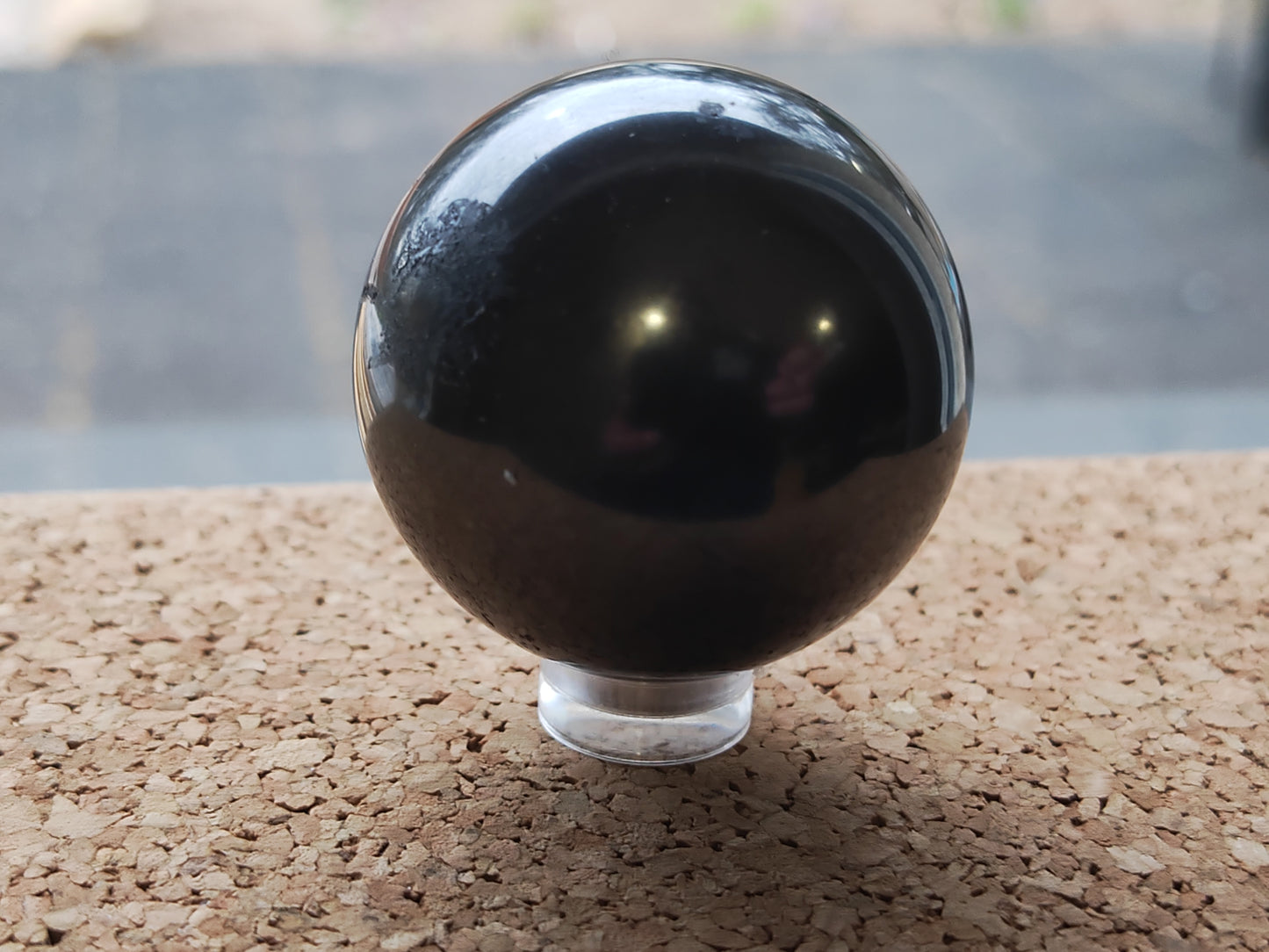Earthstore® SHUNGITE Sphere - Polished smooth, EMF, Protection, Karelia, Russia C60