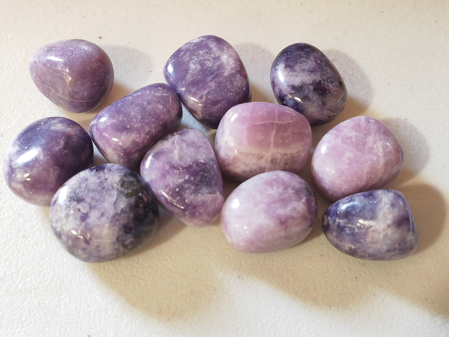Lepidolite Tumblestone | Crystal of Calm, Transition & Emotional Balance