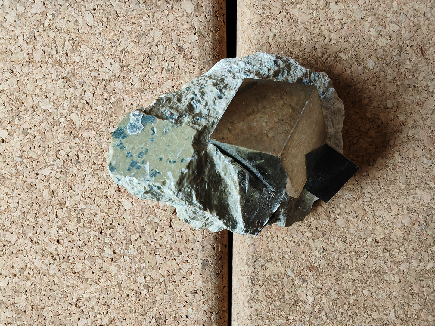 Pyrite Cubes on matrix. Stunning Rare Lustrous. Graded PREMIUM (aka Fools Gold)