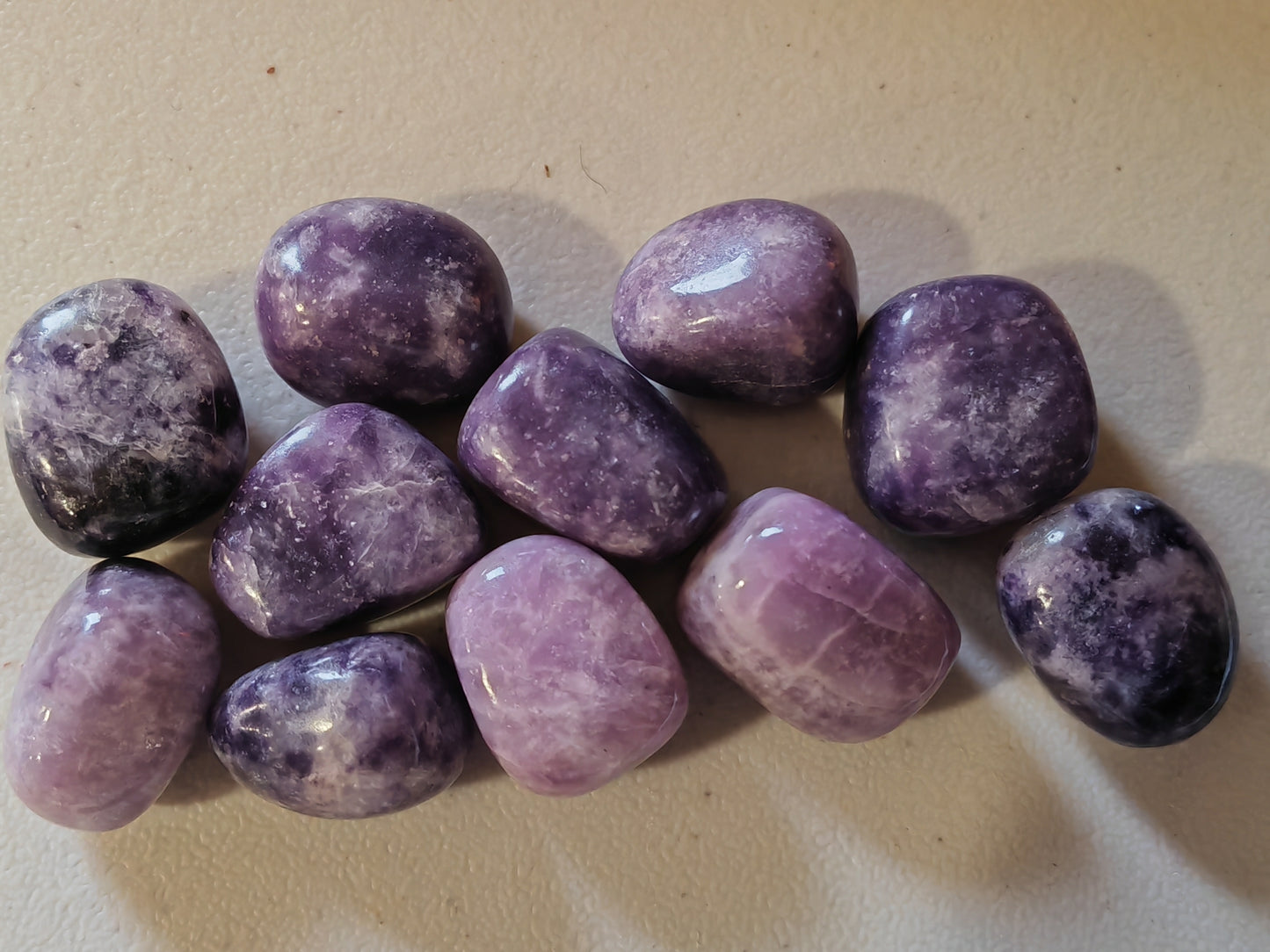 Lepidolite Tumblestone | Crystal of Calm, Transition & Emotional Balance