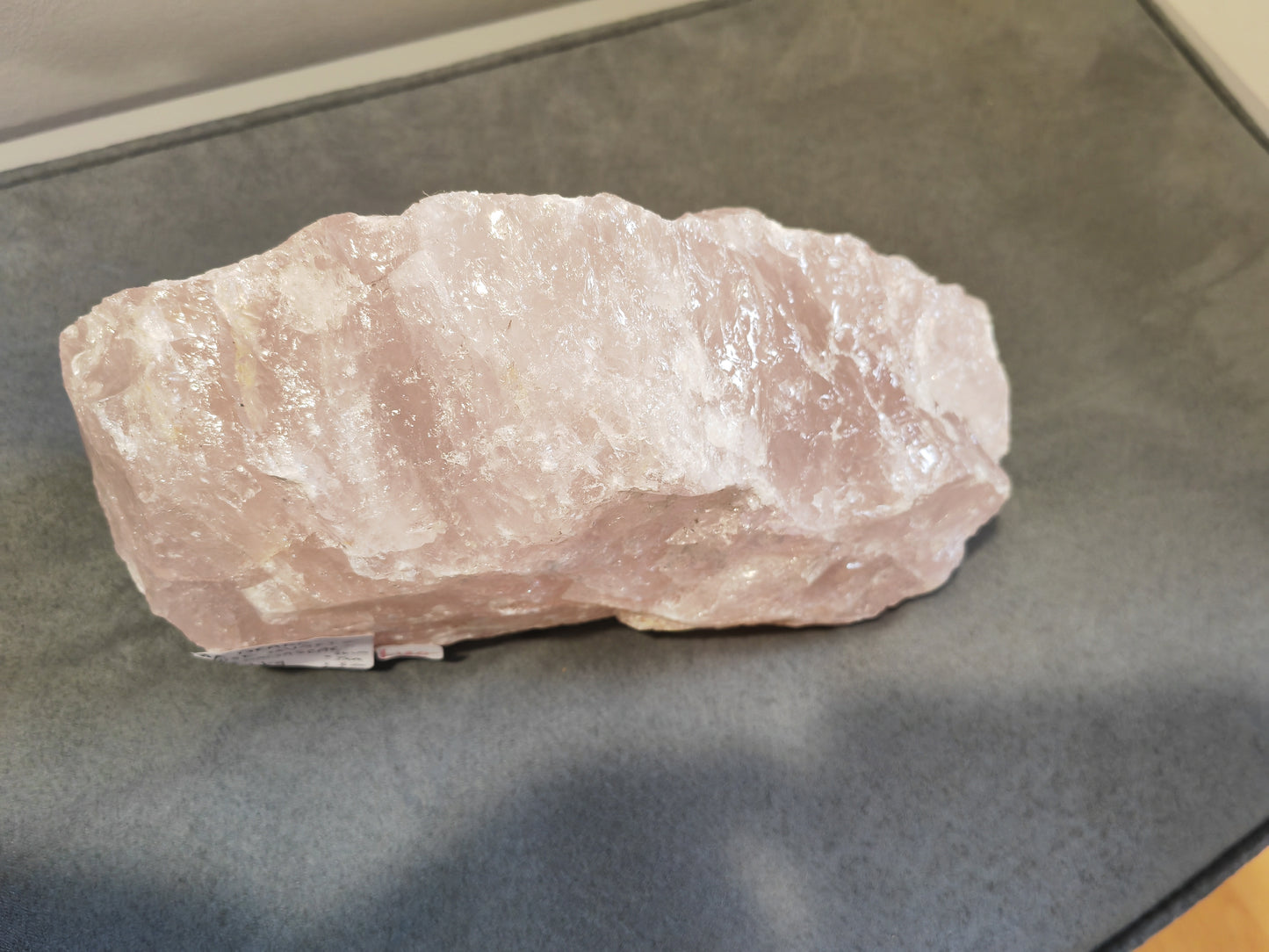 Rose Quartz AA Huge Display Natural Chunk - 5.1Kg,  260mm x 150mm - Madagascar