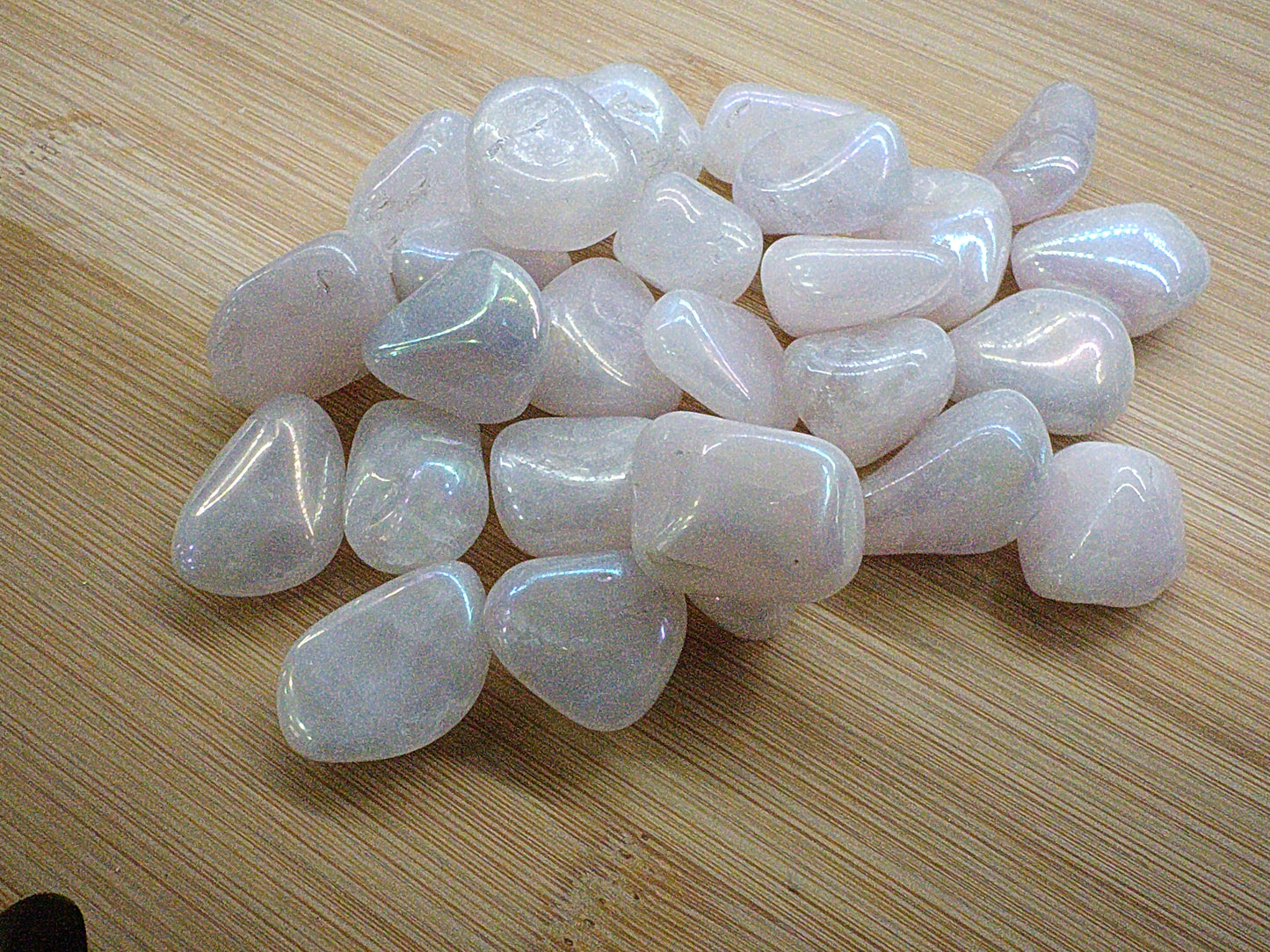 Rose Aura Quartz Tumblestones