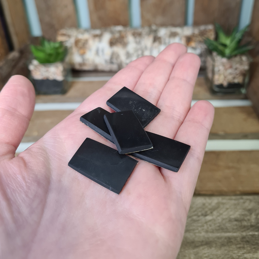 Earthstore® Shungite - Phone EMF Protection Plate Stickers (2 Shapes)
